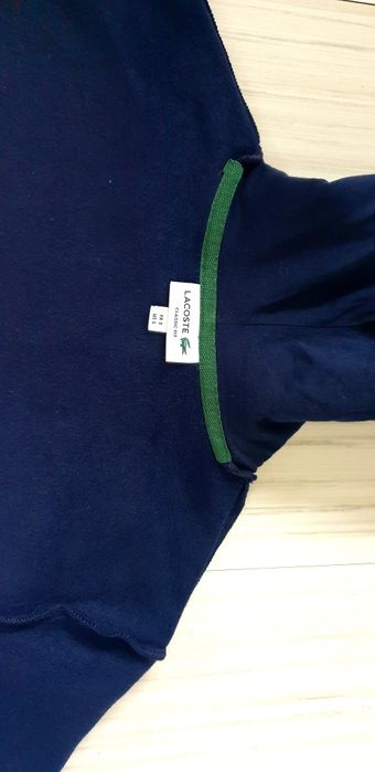 Lacoste Classic Fit Cotton Hoodie  3 - S  НОВО! ОРИГИНАЛ Мъжка Качулка