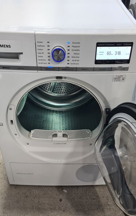 Сушилня с термопомпа Siemens iQ800 8кг А+++