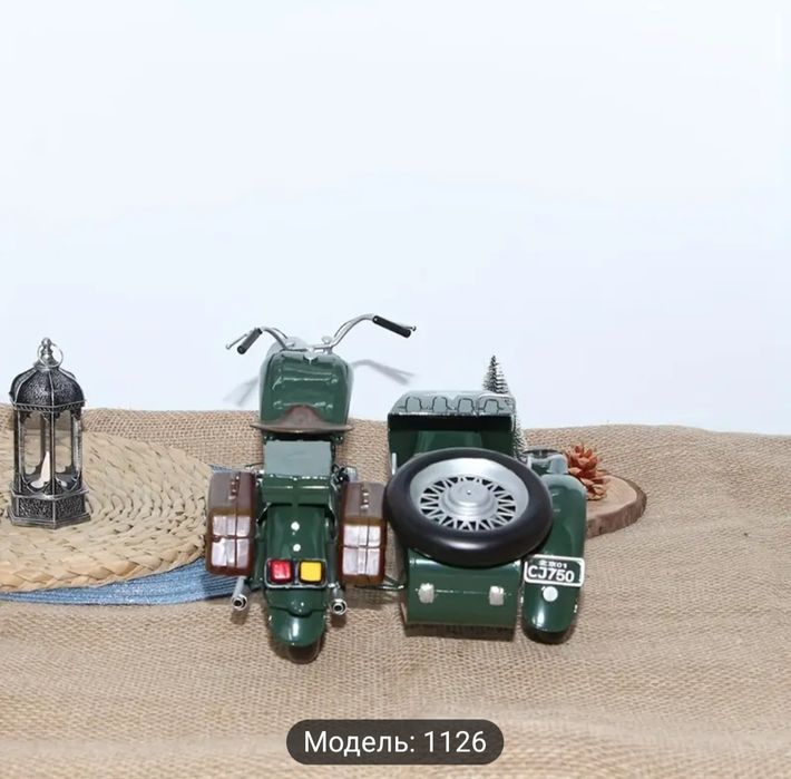 Коллекционная модель мотоцикла М-72 / Автолегенды /масштаб
