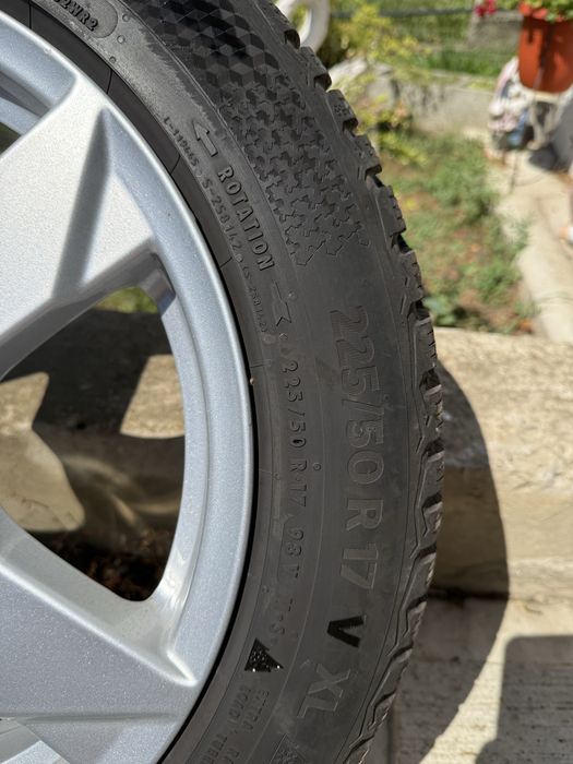Jante Audi 5x112 + Anvelope Continental