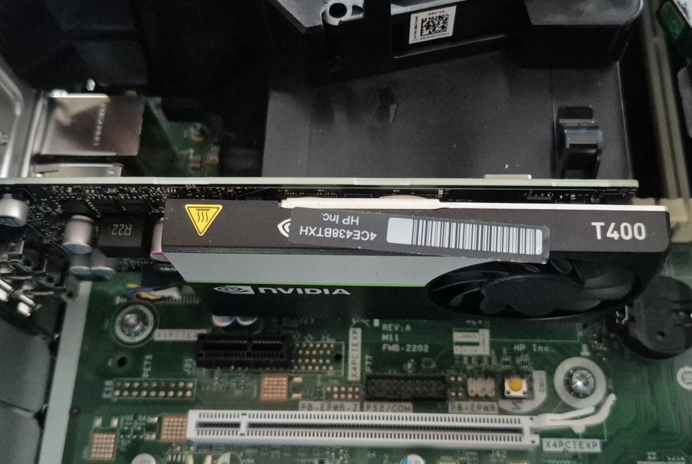 HP 800 G9 Elite Desk SFF i7 12700 16GB RAM DDR5 NVME T400 4GB