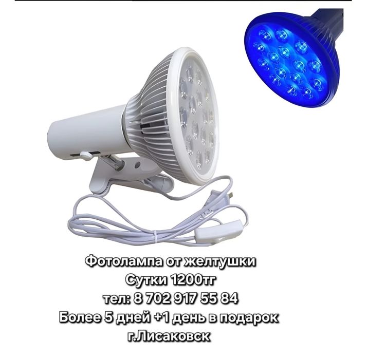 Фотолампа от желтушки