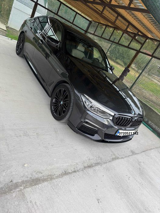 Extensii Praguri laterale BMW Seria 5 G30 G31 2017-2023 Negru Lucios