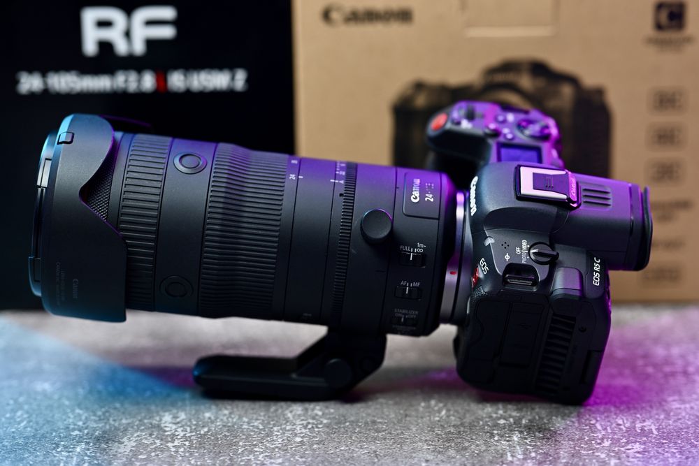 Камера\фотоапарат Canon EOS R5C 8K + обектив Canon RF 24-105 F2.8