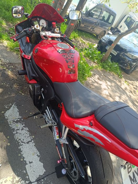 Yamaha R6 2005 furca "upsidedown"