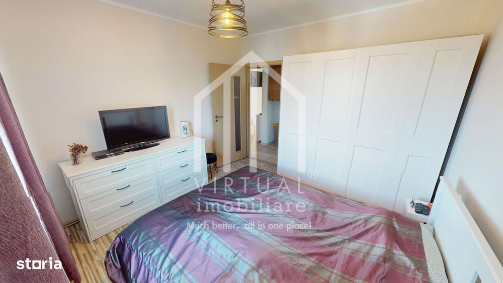 Apartament de vanzare in Sibiu cu 3 camere 65 mp utili, bloc cu lift