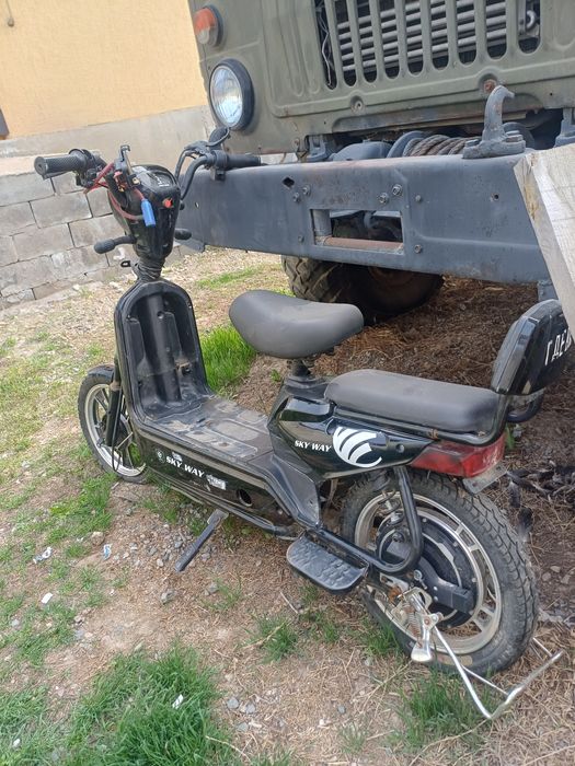 Sky way электро скутер 19.900