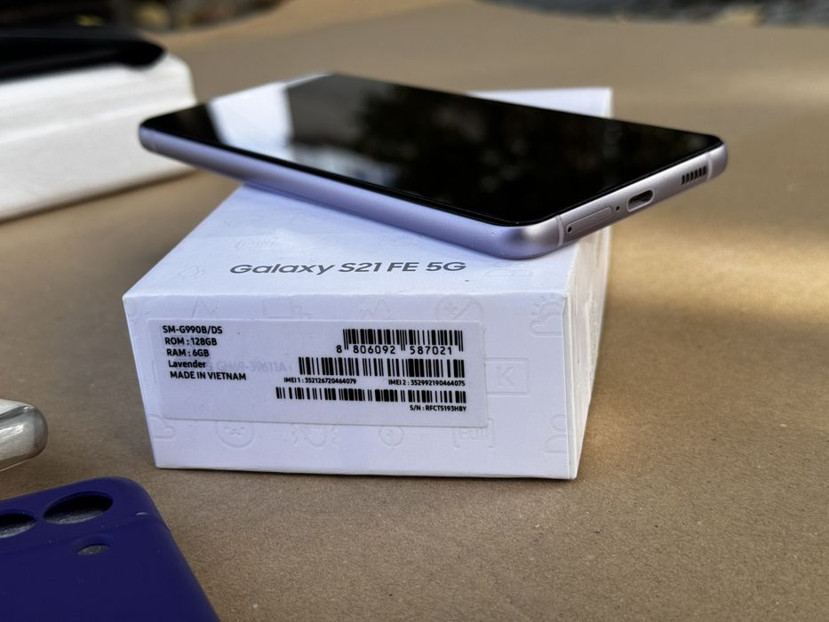 Samsung Galaxy S21Fe 128gb Перфектен.