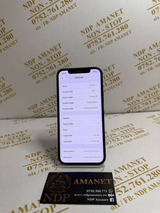 NDP Amanet Braila Iphone 12(59158)