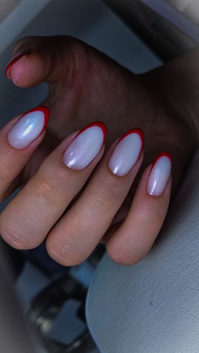 Маникюр гель лак Наращивание