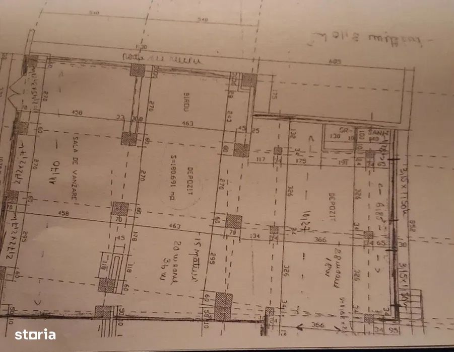 Spatiu Comercial 180mp zona Modern Simion Barnutiu 2.400 euro