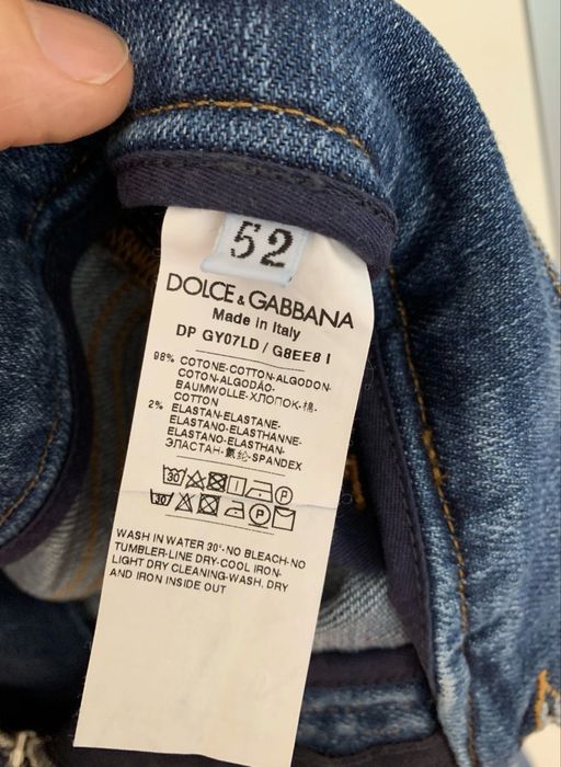 Оригинални мъжки дънки Dolce Gabbana