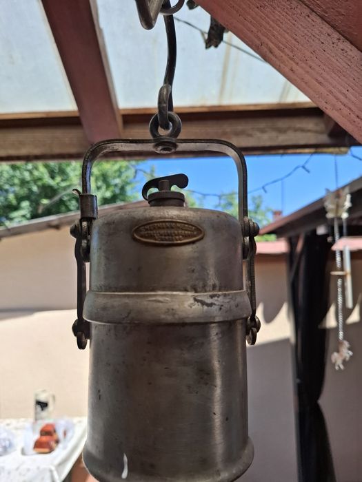 Lampa miner vintage