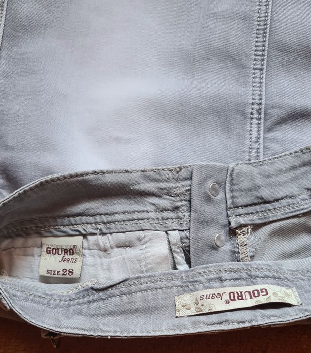 Къса дънкова пола