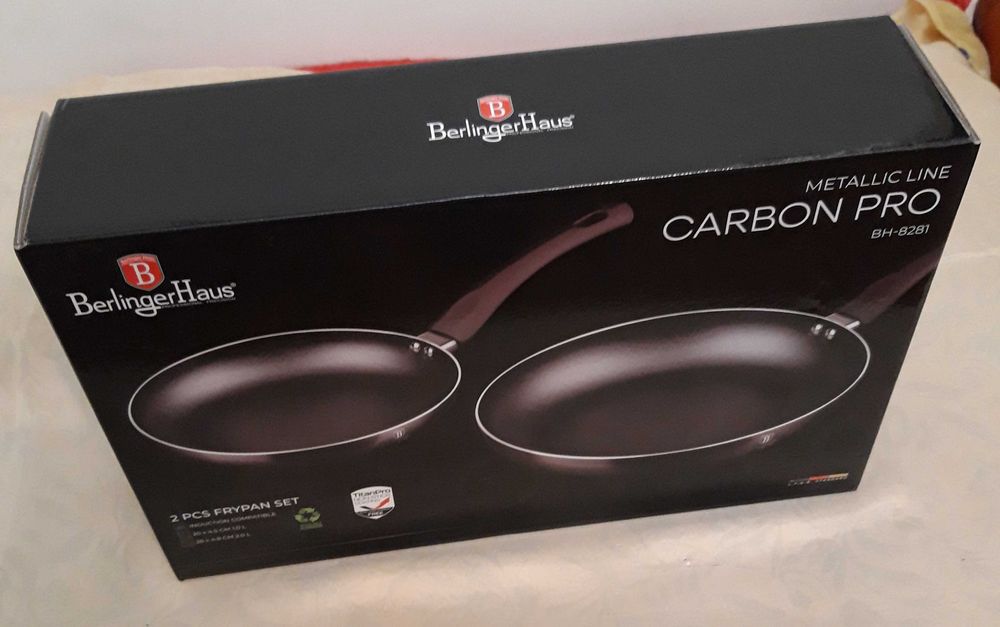 Set 2 tigai BerlingerHaus Metallic Line Carbon Pro BH-8281