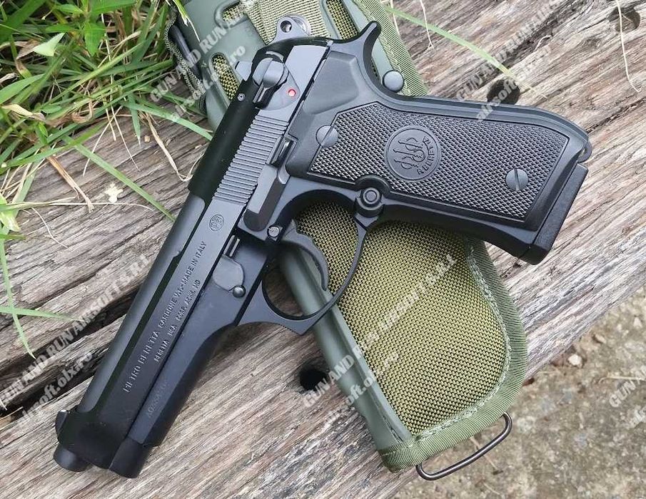 CEL MAI PUTERNIC PISTOL [5J]~ Airsoft Cu Aer Comprimat CO2 ~ Metal gaz