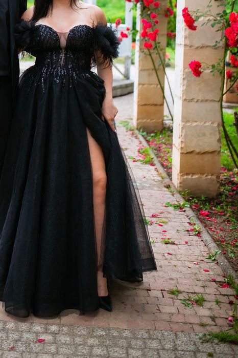 Бална рокля (черна)