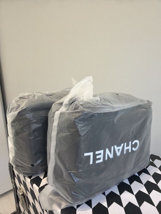 Chanel Vanity Bag малка чанта естествена кожа