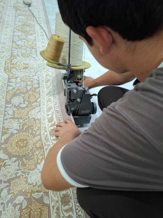 Gilam kesib tikish, overlog kovrov