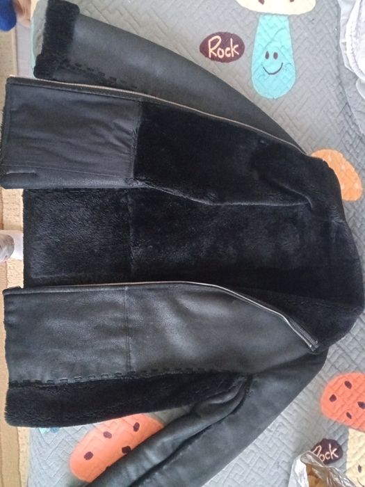 Женская дубленка б/у