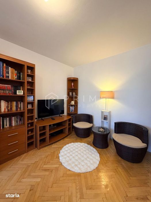 3 Camere, Et. 2, Decomandat, 2 băi, Mobilat complet- zona Tudor