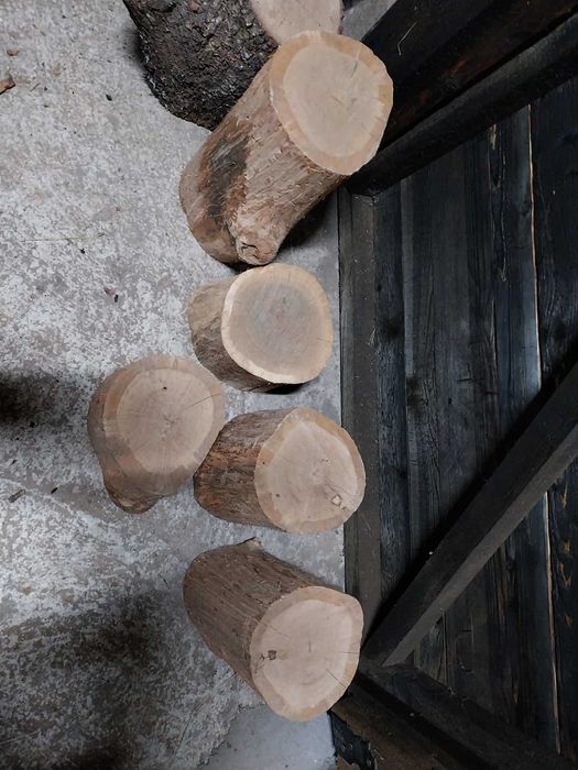 Дъбови трупчета за разсичане на кокали и месо