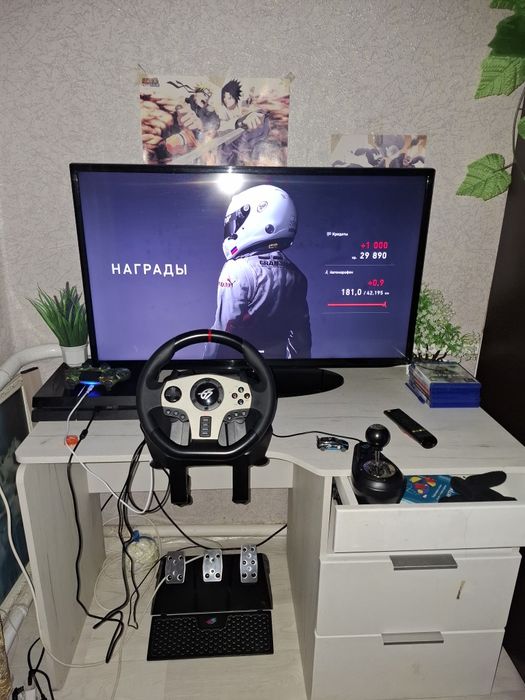 Руль игровой dexp wheelman pro gt