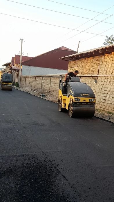 Asfalt ishlarini qilamiz Асфальт килиш