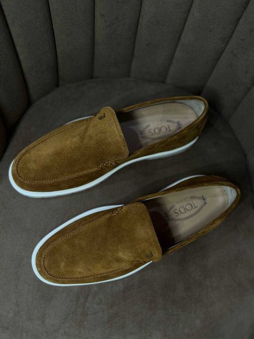 Tod’s мужские замшевые лоферы РАЗМЕР 43