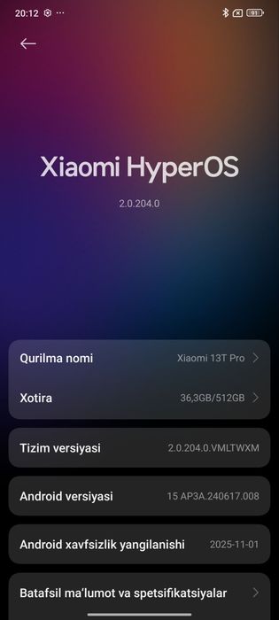 Xiaomi 13 T pro 12/512 ideal