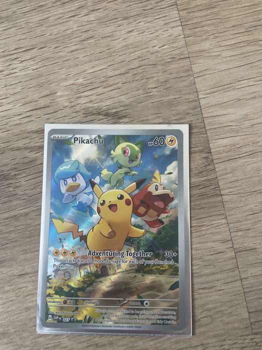Card Pokemon Pikachu Promo