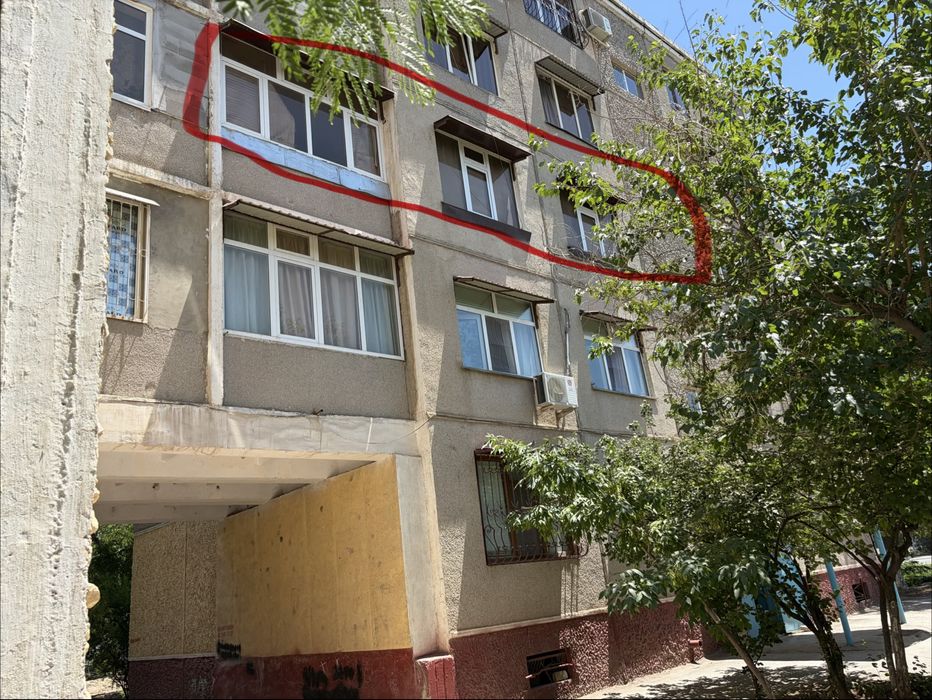 Продаётся 4-х комнатная квартира с лоджой