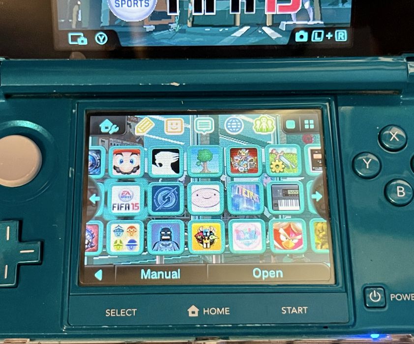 Nintendo 3ds прошитый 64 гб
