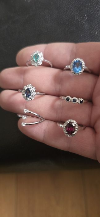 Inele 14k diamante naturale