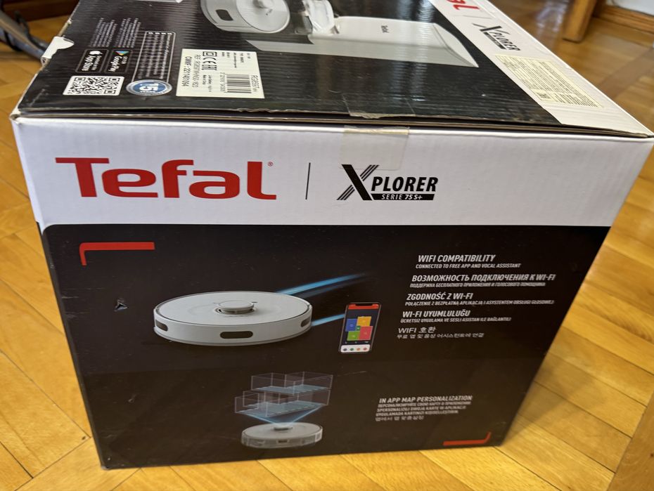 Робот-Пылесос умный Tefal X-plorer