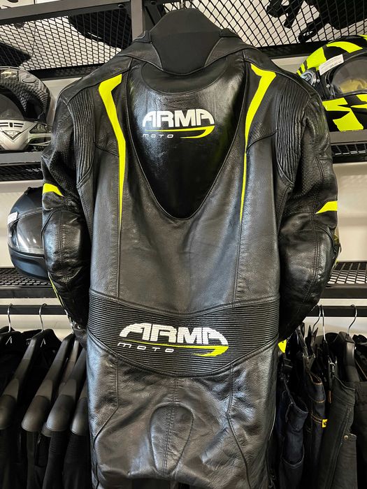 Кожен мото екип ARMR MOTEGI 2.0 Vented, UK42/EU 52- M/L,голяма гърбица