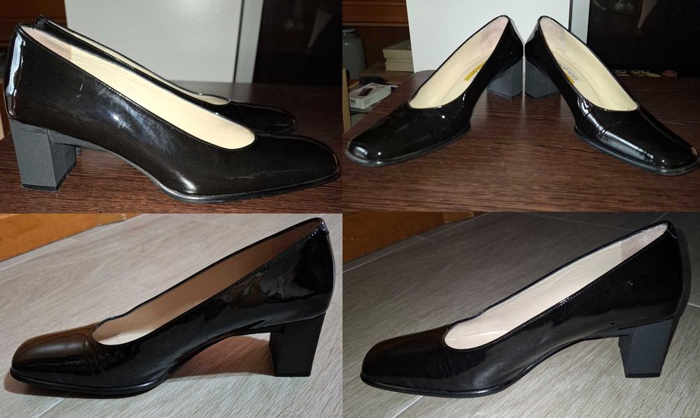 Papuci dama din piele naturala Oscar Novo si Mafer. Made in Italy.