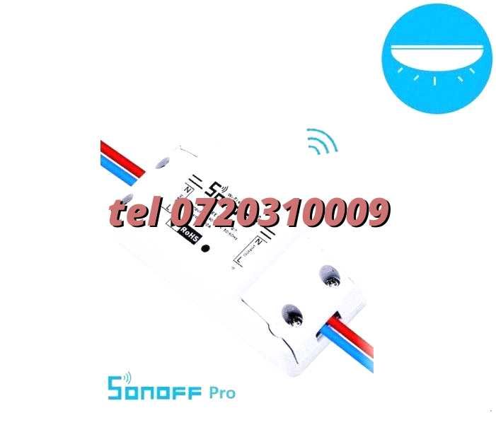 Comutator Releu Wireless Wifi Sonoff Universal Smart Home Pentru Auto