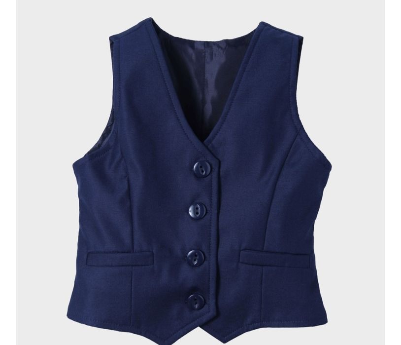 Школьный костюм синий