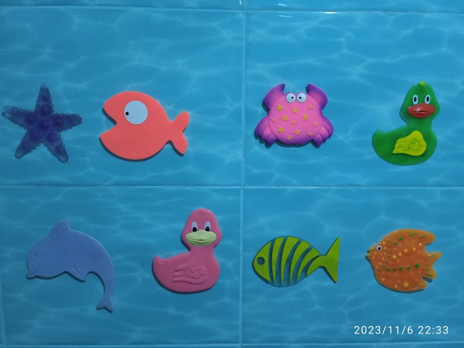 Мини - коврики детские 8 штук