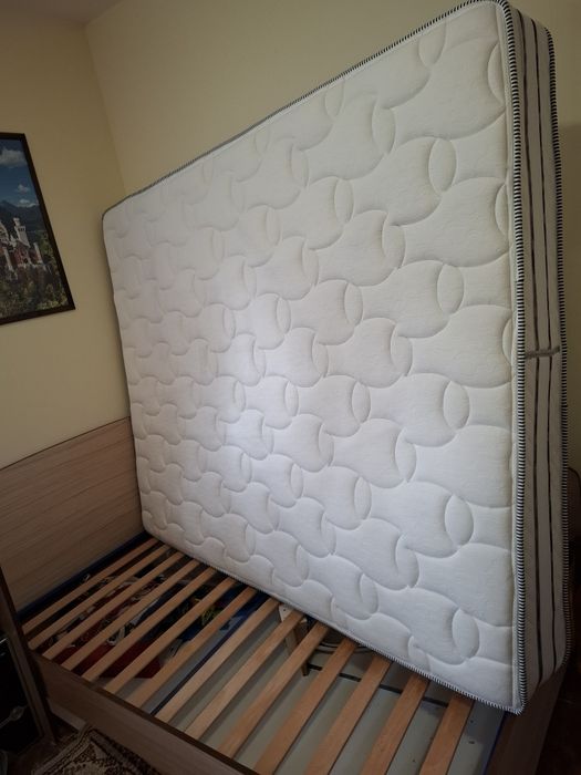 Ортопедичен матрак ORION STROM 200/160  НЕРАЗЛИЧИМ ОТ НОВ!!! Двулицев!