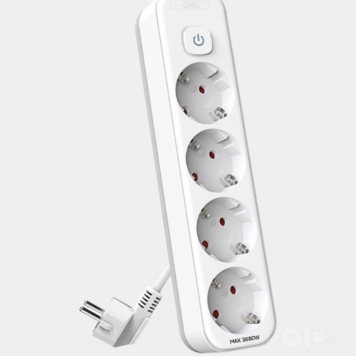Удлинитель Deli 3680W