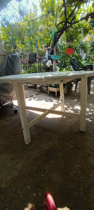 Masa Ikea lemn alba