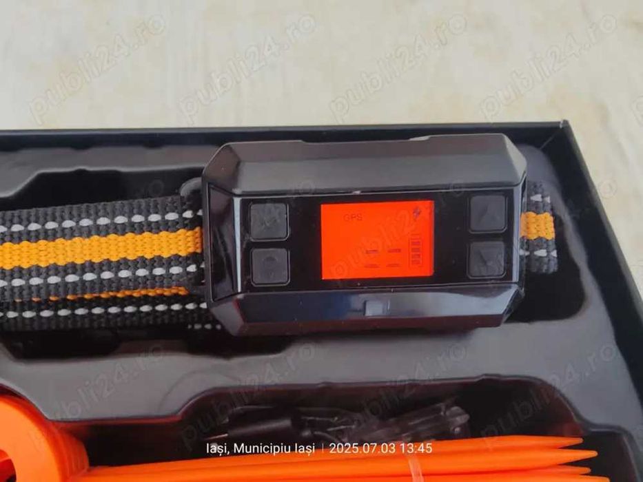 Zgarda GPS wireless, pentru animale de companie F810+ (Super Ofertă).