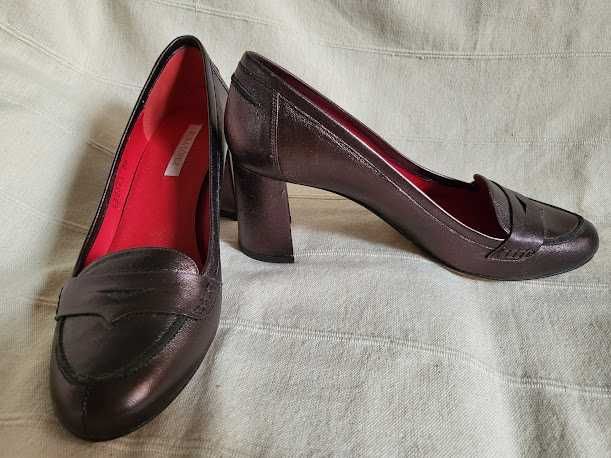 Pantofi noi 38, din piele naturala, Pura Lopez