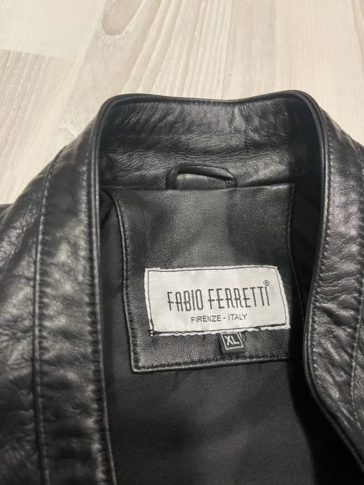 Geacă din piele naturală Fabio Ferretti 100% piele