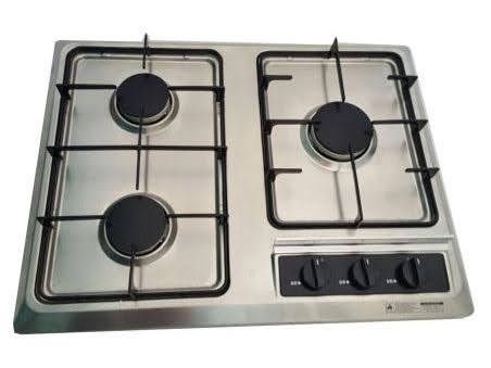 Кухонная варочная газовая панель3х  поверхность 47см Корея новая упак