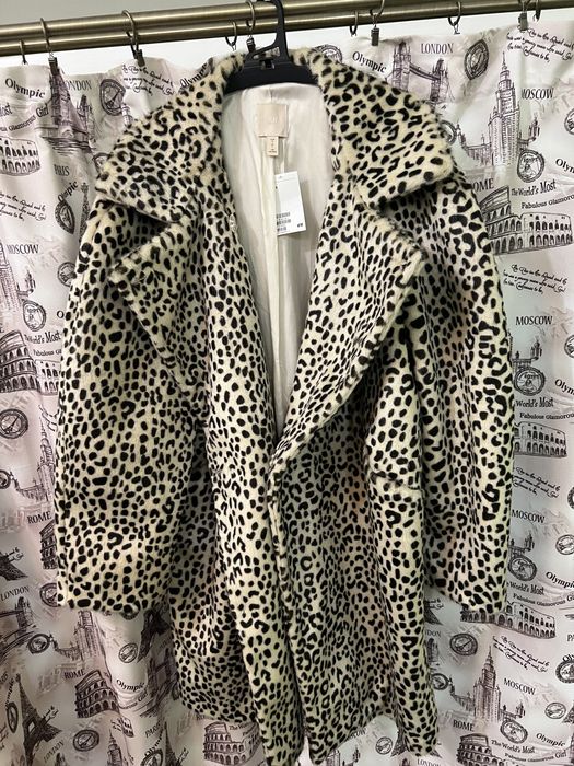 Palton H&M cu imprimeu