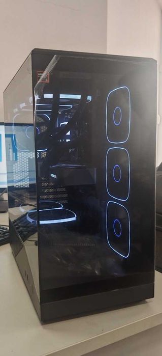 ТОП Гейм PC Ryzen 5 9600X/64Gb/1.5TB SSD/FE RTX 3080TI/WiFi&BT/Гаранци