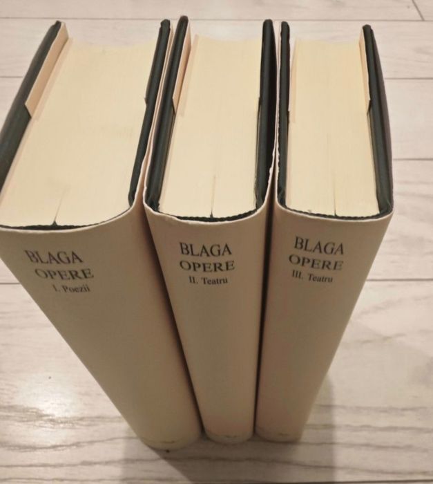 Set Lucian Blaga, Opere, Complet, 3 vol, Academia Romana, RAR